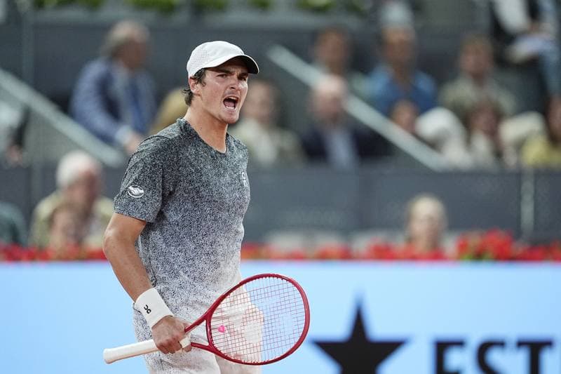 Tennis. Mutua Madrid Open. Theo Arribage - Albano Olivetti. 26.04.2026