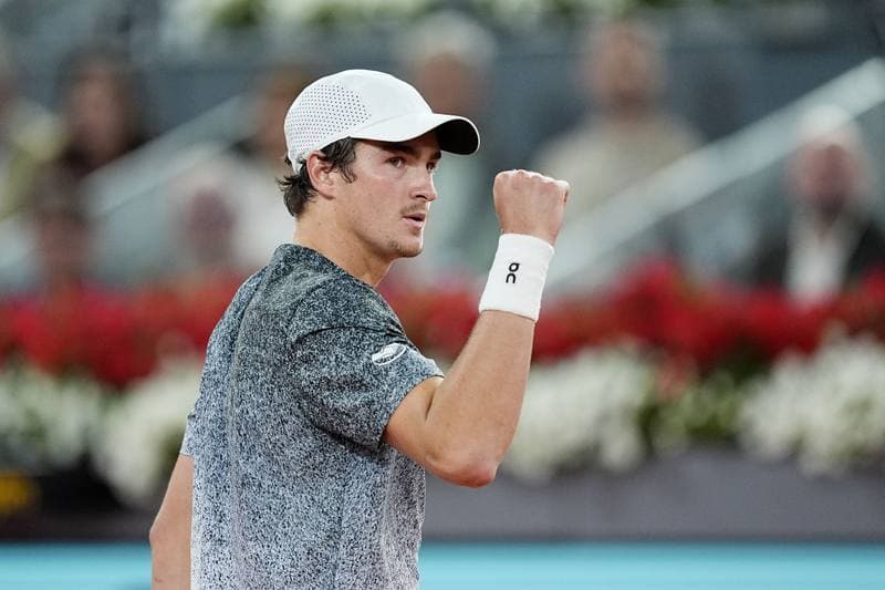 Tennis. Mutua Madrid Open. Theo Arribage - Albano Olivetti. 26.04.2026