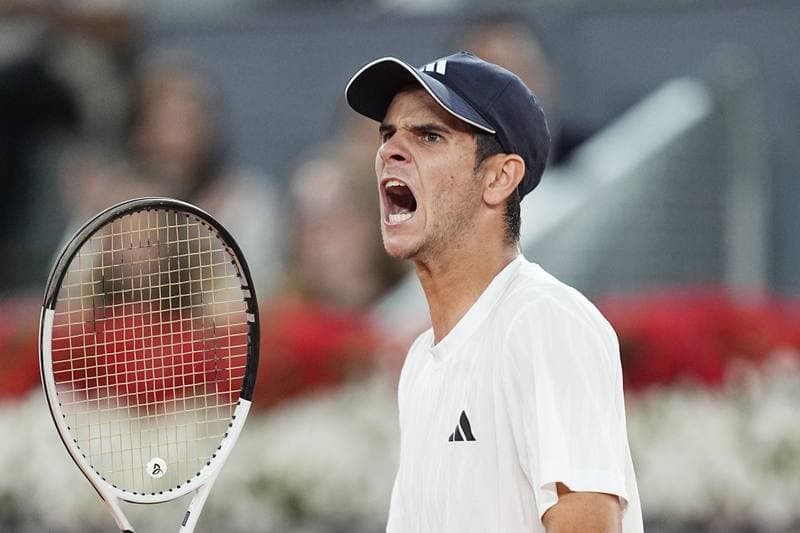 Tennis. Mutua Madrid Open. Theo Arribage - Albano Olivetti. 26.04.2026