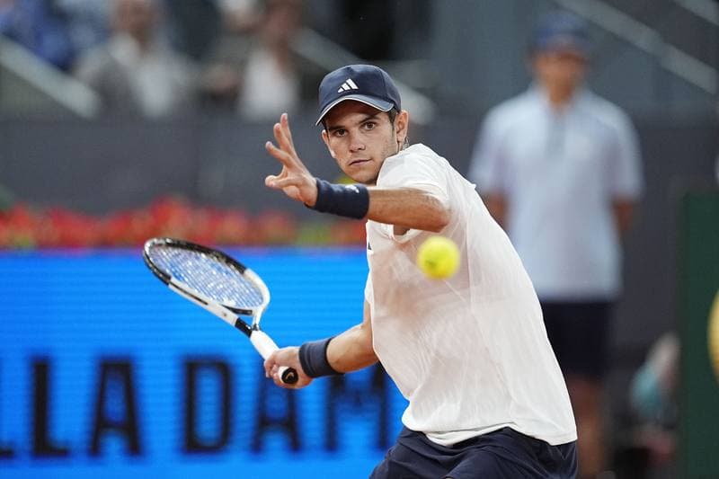 Tennis. Mutua Madrid Open. Theo Arribage - Albano Olivetti. 26.04.2026