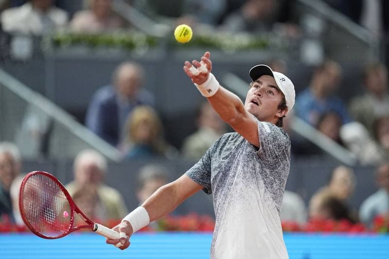 Tennis. Mutua Madrid Open. Theo Arribage - Albano Olivetti. 26.04.2026