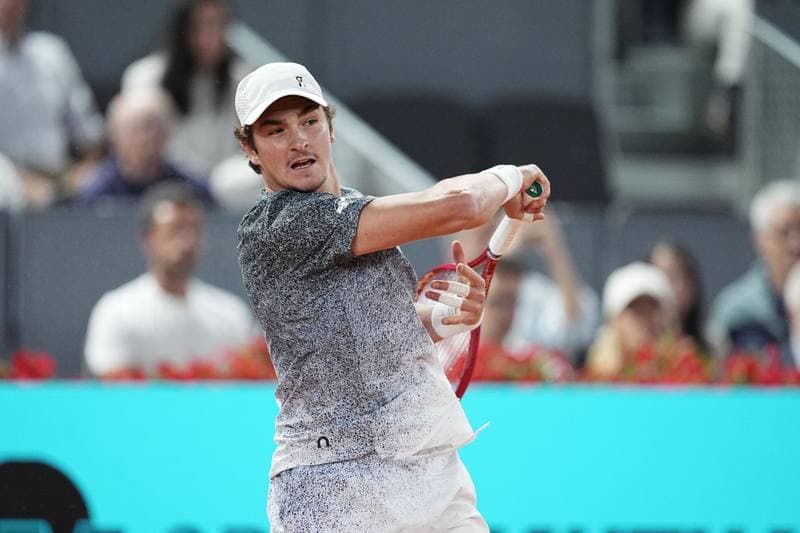 Tennis. Mutua Madrid Open. Theo Arribage - Albano Olivetti. 26.04.2026
