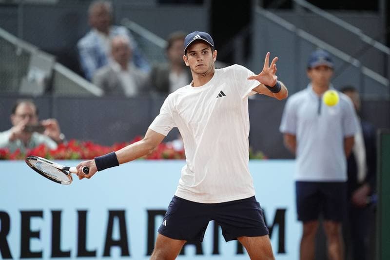 Tennis. Mutua Madrid Open. Theo Arribage - Albano Olivetti. 26.04.2026