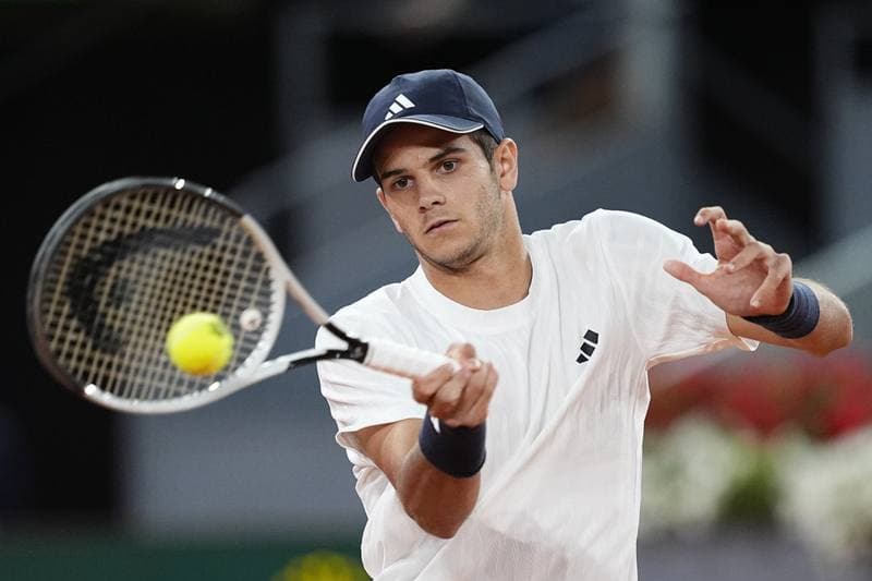 Tennis. Mutua Madrid Open. Theo Arribage - Albano Olivetti. 26.04.2026