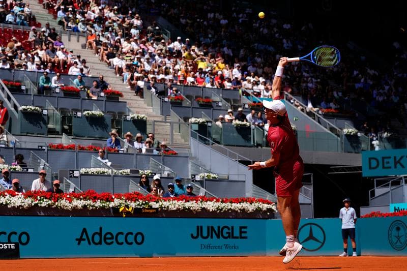 Tennis. Madrid Open. Day 8. 27.04.2026