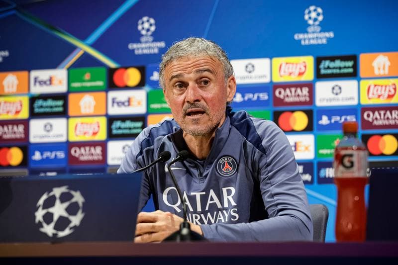 Football. UEFA Champions League. Paris Saint-Germain. Press Conference. 27.04.2026