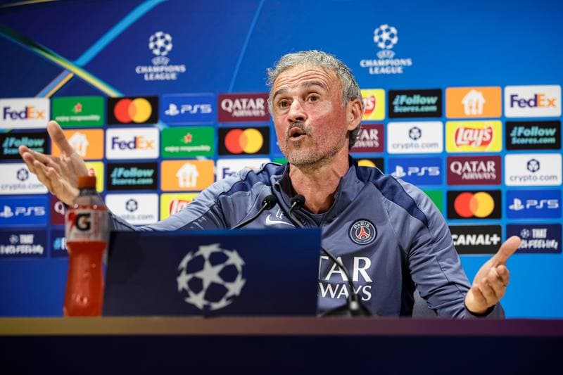 Football. UEFA Champions League. Paris Saint-Germain. Press Conference. 27.04.2026