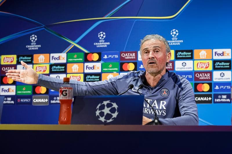Football. UEFA Champions League. Paris Saint-Germain. Press Conference. 27.04.2026