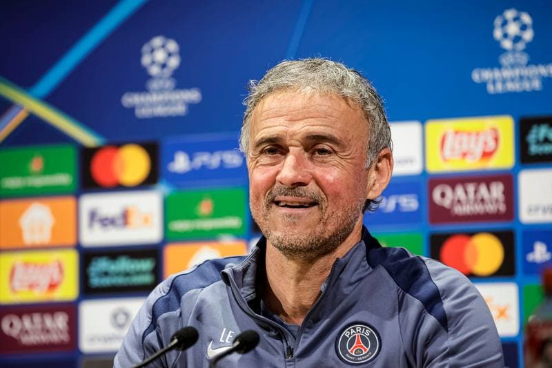 Football. UEFA Champions League. Paris Saint-Germain. Press Conference. 27.04.2026