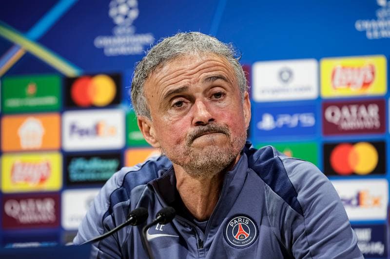 Football. UEFA Champions League. Paris Saint-Germain. Press Conference. 27.04.2026