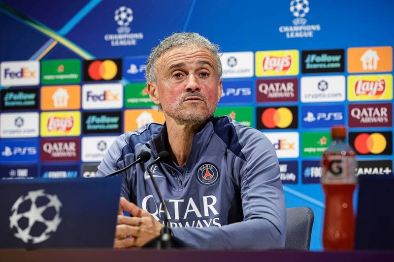 Football. UEFA Champions League. Paris Saint-Germain. Press Conference. 27.04.2026