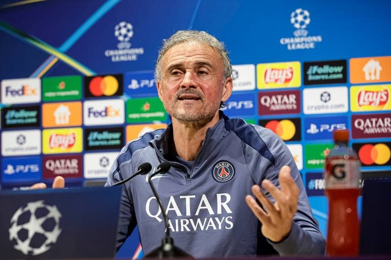 Football. UEFA Champions League. Paris Saint-Germain. Press Conference. 27.04.2026