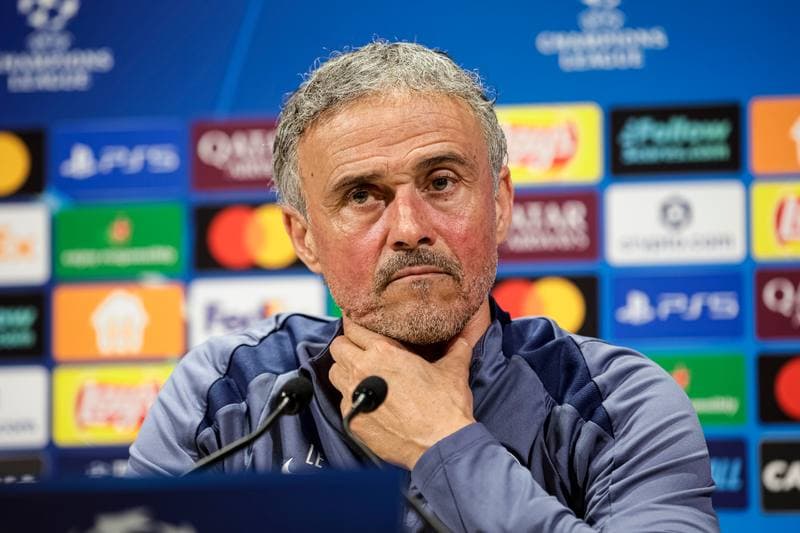 Football. UEFA Champions League. Paris Saint-Germain. Press Conference. 27.04.2026