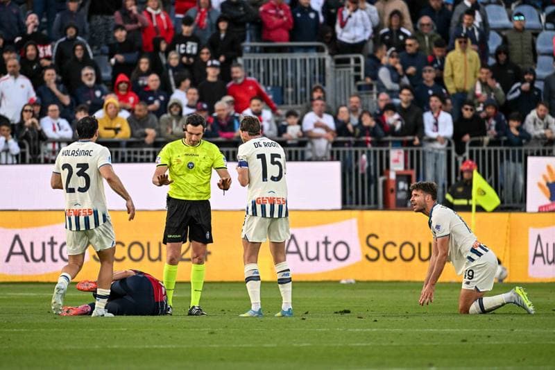 Football. Serie A. Cagliari Calcio - Atalanta BC. 27.04.2026