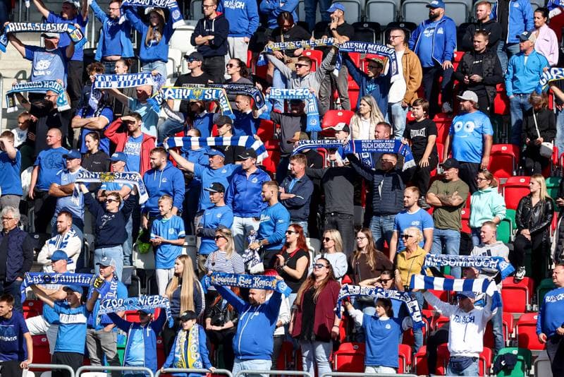 Football. Betclic I liga. Wieczysta Krakow - Ruch Chorzow. 28.09.2025