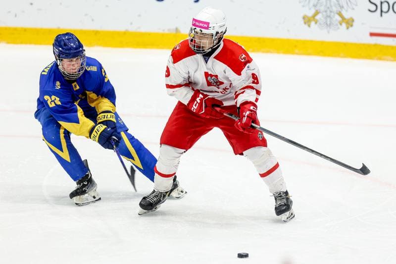 Ice Hockey. IIHF U18 World Championship Division 1A. Poland - Ukraine. 23.04.2026