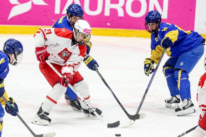 Ice Hockey. IIHF U18 World Championship Division 1A. Poland - Ukraine. 23.04.2026