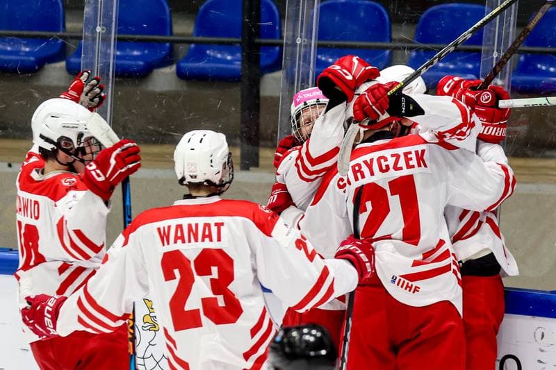Ice Hockey. IIHF U18 World Championship Division 1A. Poland - Ukraine. 23.04.2026