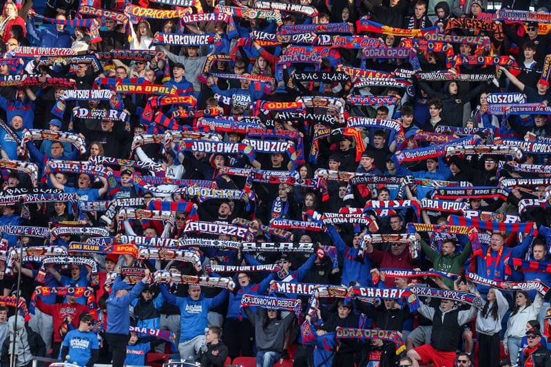 Football. Betclic I liga. Odra Opole - Polonia Bytom. 26.04.2026