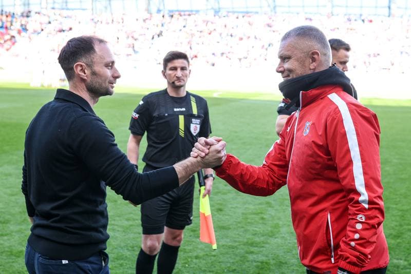 Football. Betclic I liga. Odra Opole - Polonia Bytom. 26.04.2026