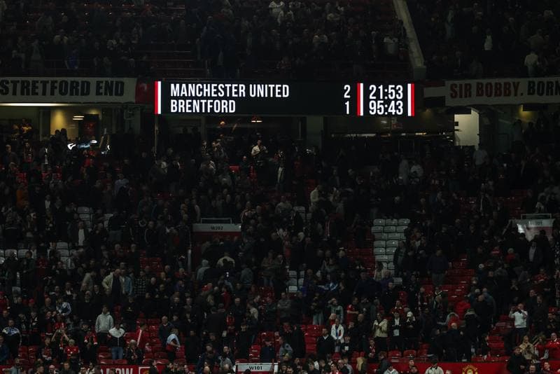 Football. Premier League. Manchester United - Brentford. 27.04.2026