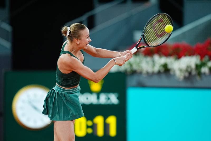 Tennis. Mutua Madrid Open. Anastasia Potapova - Elena Rybakina. 27.04.2026