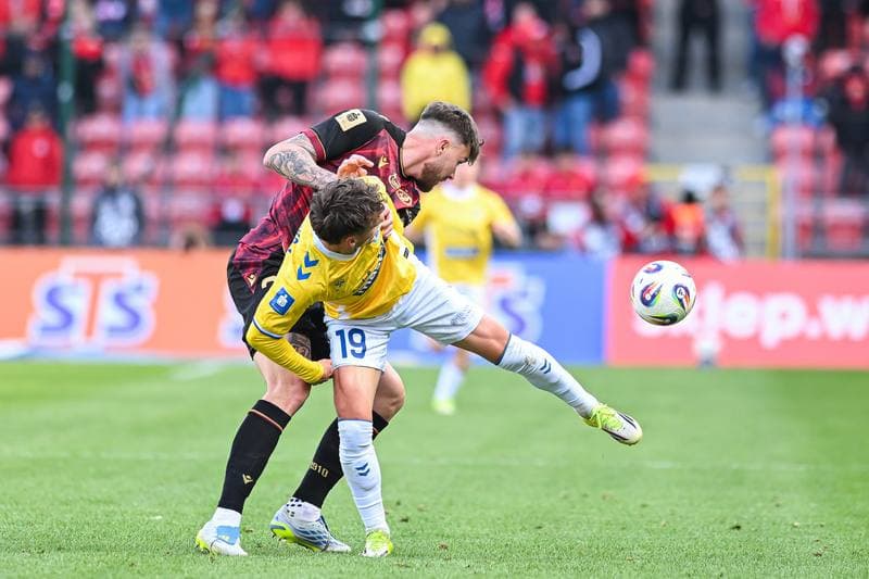 Football. PKO BP Ekstraklasa. Widzew Lodz - Motor Lublin. 26.04.2026
