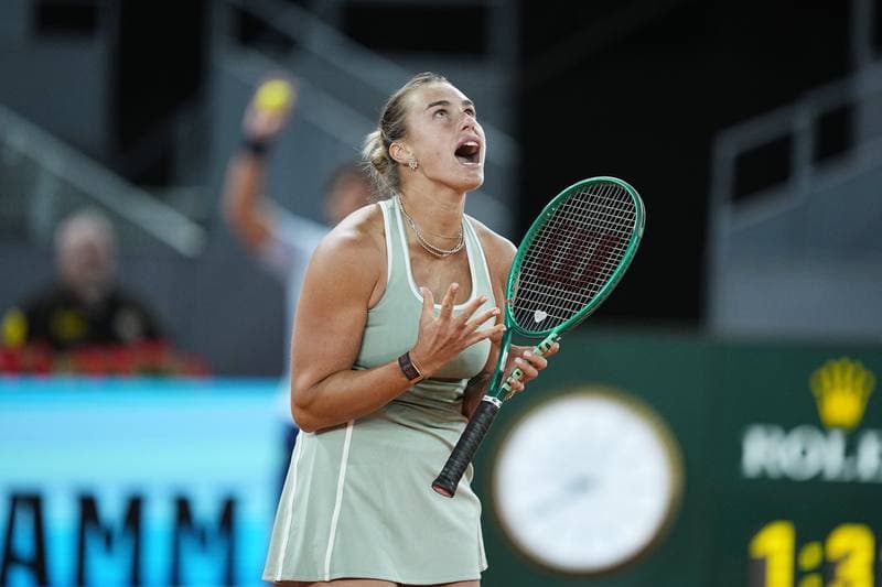 Tennis. Mutua Madrid Open. Anastasia Potapova - Elena Rybakina. 27.04.2026