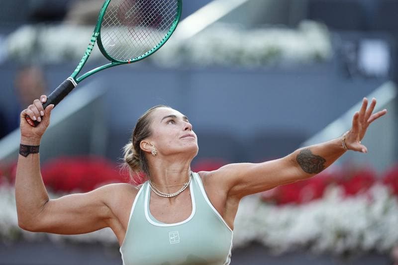 Tennis. Mutua Madrid Open. Anastasia Potapova - Elena Rybakina. 27.04.2026