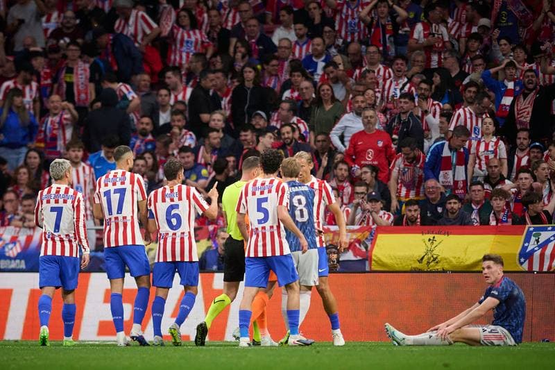 Football. UEFA Champions League. Atletico Madrid - Arsenal. 29.04.2026