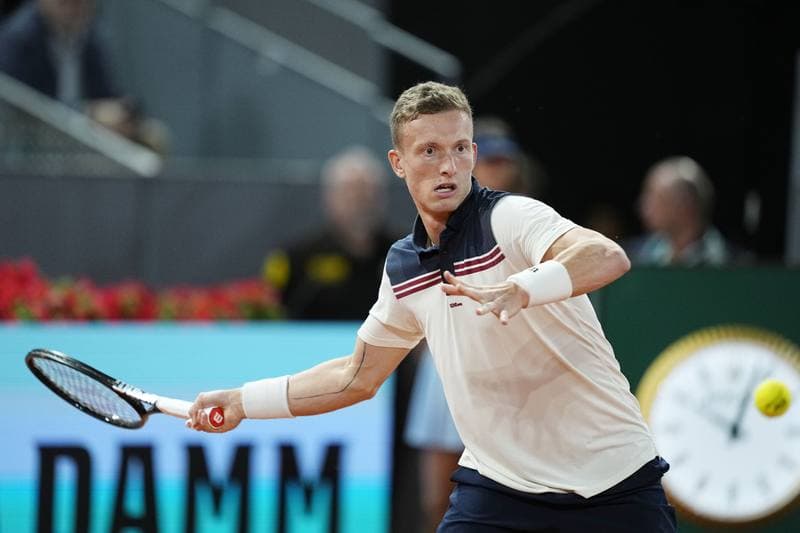Tennis. Mutua Madrid Open. Arthur Fils - Jiri Lehecka. 29.04.2026