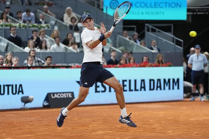 Tennis. Mutua Madrid Open. Arthur Fils - Jiri Lehecka. 29.04.2026