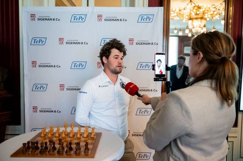 Chess. TePe Sigeman & Co Chess Tournament. Press Meet. 30.04.2026