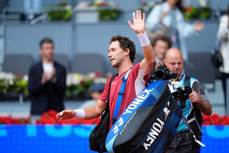 Tennis. Mutua Madrid Open. Arthur Fils - Jiri Lehecka. 29.04.2026