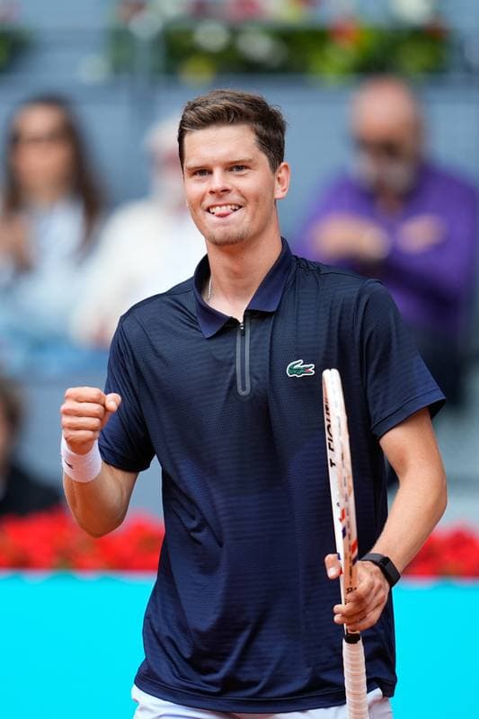 Tennis. Mutua Madrid Open. Arthur Fils - Jiri Lehecka. 29.04.2026