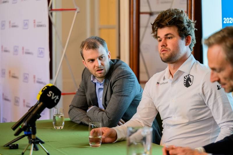 Chess. TePe Sigeman & Co Chess Tournament. Press Meet. 30.04.2026