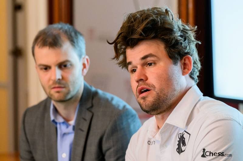 Chess. TePe Sigeman & Co Chess Tournament. Press Meet. 30.04.2026