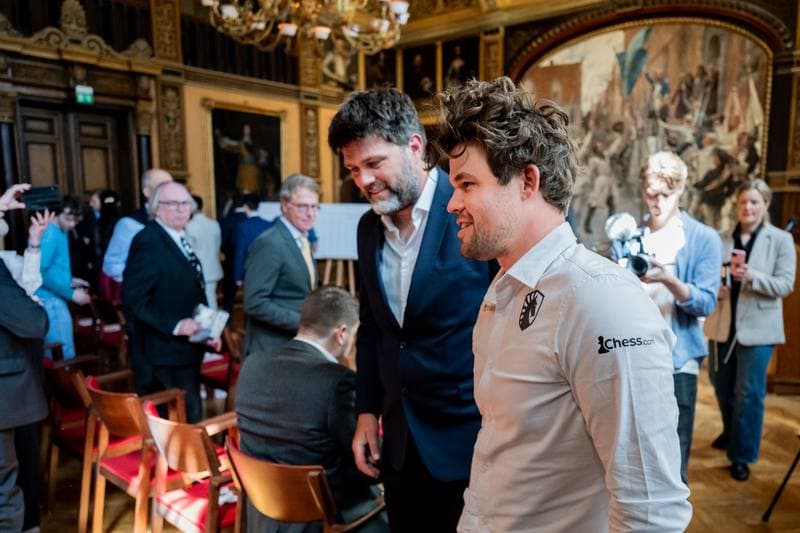 Chess. TePe Sigeman & Co Chess Tournament. Press Meet. 30.04.2026