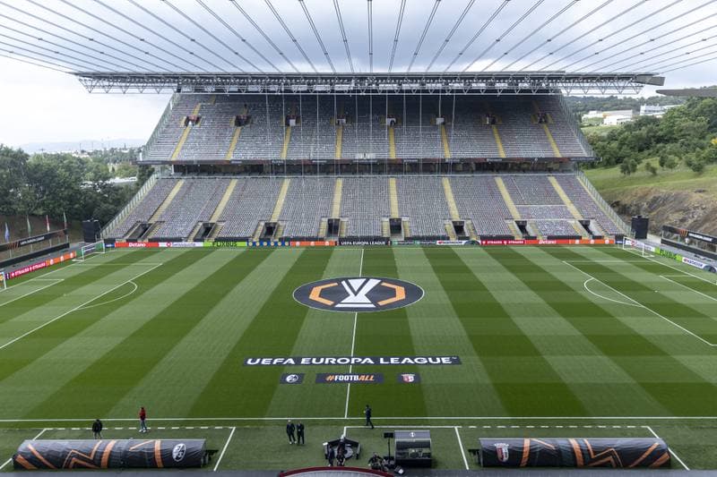Football. UEFA Europa League. SC Braga - SC Freiburg. 30.04.2026