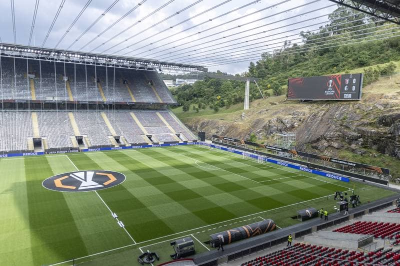 Football. UEFA Europa League. SC Braga - SC Freiburg. 30.04.2026
