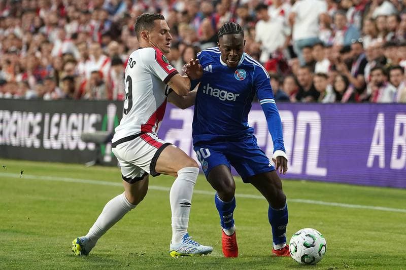 Football. UEFA Conference League. Rayo Vallecano - Strasbourg. 30.04.2026