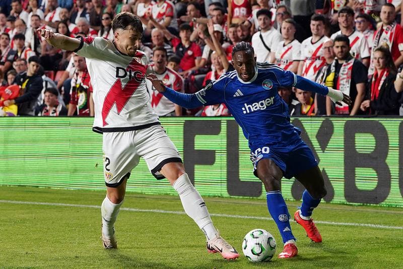 Football. UEFA Conference League. Rayo Vallecano - Strasbourg. 30.04.2026