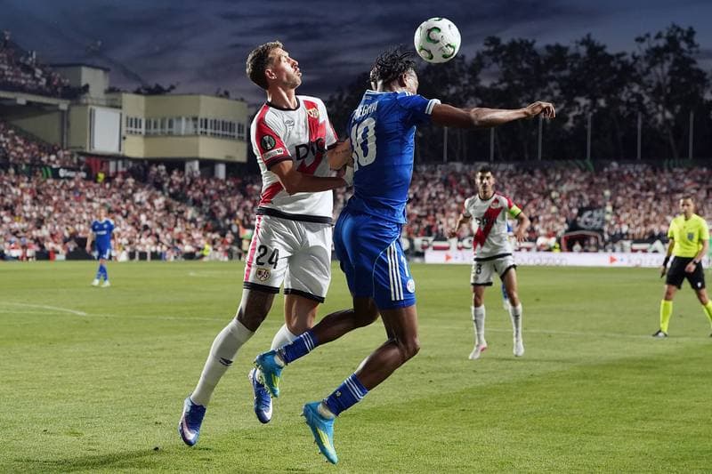 Football. UEFA Conference League. Rayo Vallecano - Strasbourg. 30.04.2026