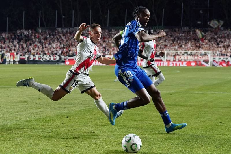 Football. UEFA Conference League. Rayo Vallecano - Strasbourg. 30.04.2026