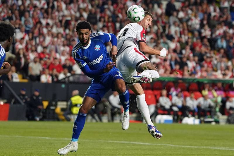 Football. UEFA Conference League. Rayo Vallecano - Strasbourg. 30.04.2026