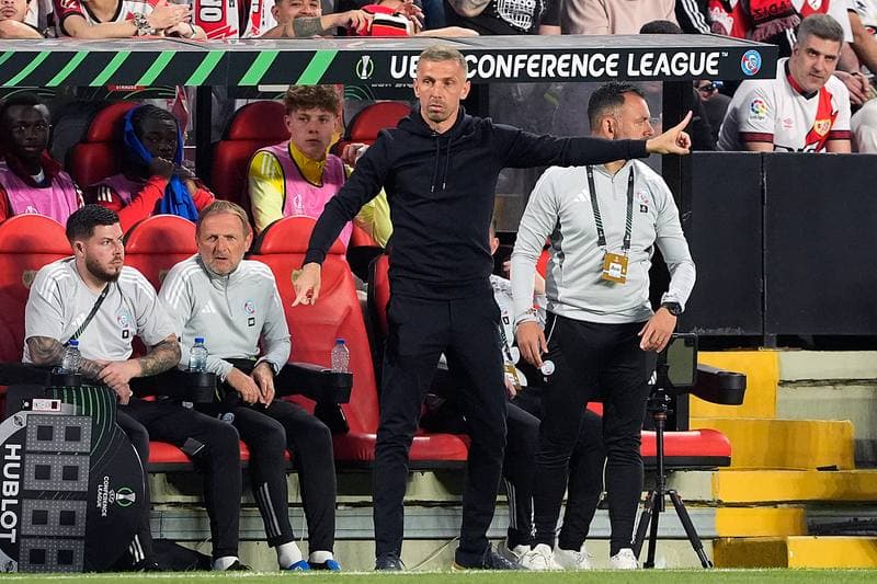 Football. UEFA Conference League. Rayo Vallecano - Strasbourg. 30.04.2026