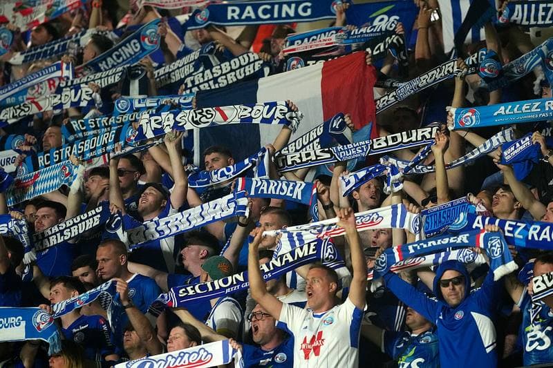 Football. UEFA Conference League. Rayo Vallecano - Strasbourg. 30.04.2026