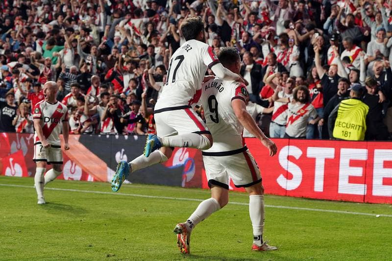 Football. UEFA Conference League. Rayo Vallecano - Strasbourg. 30.04.2026