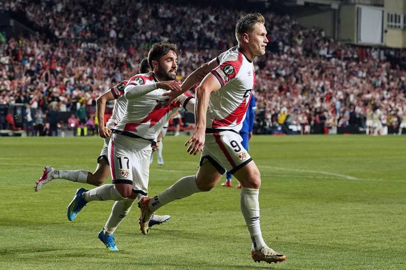Football. UEFA Conference League. Rayo Vallecano - Strasbourg. 30.04.2026