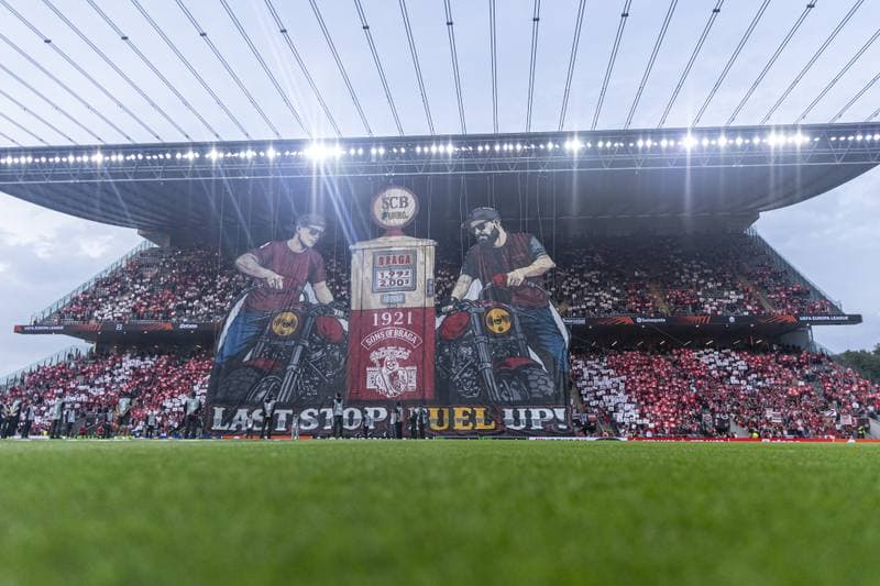 Football. UEFA Europa League. SC Braga - SC Freiburg. 30.04.2026